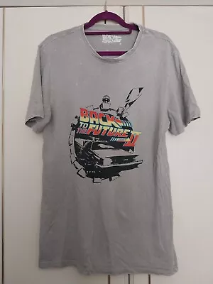Buy Back To The Future T-shirt Men's Size Small But Fits A Size 14 Woman.  • 3£