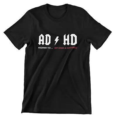 Buy AC DC T Shirt  Funny AD HD Highway To Hell • 13.99£