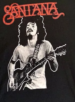 Buy Santana T Shirt Rock T Shirt Latin Music T Shirt Mens Small Concert T Shirt • 10.63£