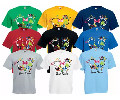 Buy Personalised Disney Trip 2024 T-Shirt Mickey Minnie Mouse Tee • 10.99£