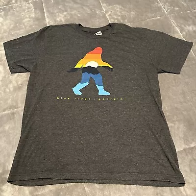 Buy Georgia Bigfoot Rainbow T Shirt The Duck Company Large L Eww People • 8.39£
