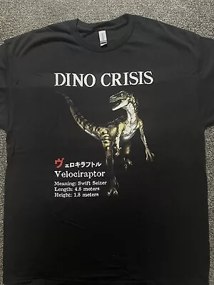 Buy Dino Crisis - Velociraptor - T Shirt Various Sizes Survival Horror Resident Evil • 20£