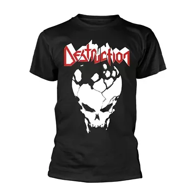 Buy DESTRUCTION EST 84 T-Shirt, Front & Back Print Large BLACK • 22.88£