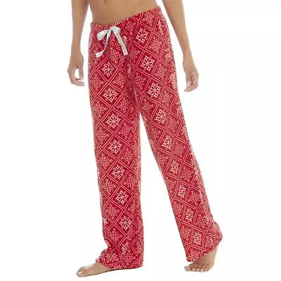 Buy Ladies Fleece Lounge Pants Pyjama PJ Bottoms Winter Small- 3XL  • 8.99£