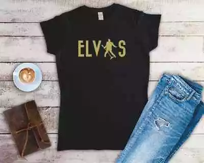 Buy Elvis Presley Ladies Fitted T Shirt Sizes SMALL-2XL • 12.79£