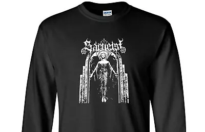 Buy Sargeist Long Sleeve T-Shirt Black Metal • 21.43£