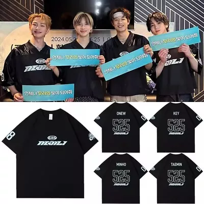 Buy Kpop SHINee T-SHIRT WORLD VI SHINee’S BACK Tshirt Unisex Black Cotton TEE • 19.19£