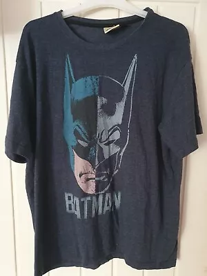 Buy Mens Batman DC Comics Originals Navy Blue T-Shirt Size XL • 6.99£