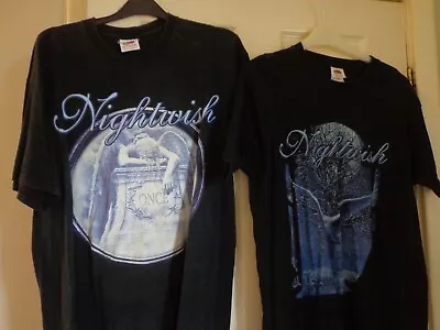 Buy Nightwish T - Shirts .. X 2 • 2.99£