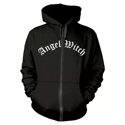 Buy ANGEL WITCH - BAPHOMET (BLACK) BLACK Hooded Sweatshirt With Zip X-Large • 52.89£