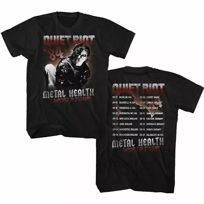 Buy Quiet Riot Vintage Concert T-shirt Health World Tour '84 For Fans S-3XL • 17.66£