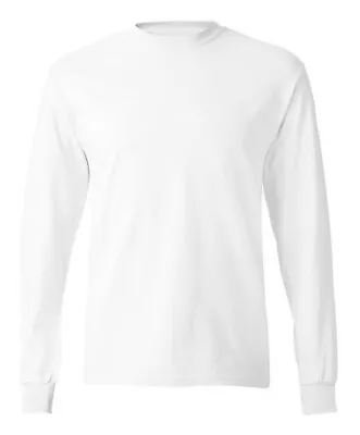 Buy River Road Mens Long Sleeve Plain T-shirt Cuffs 100% Cotton Premium Casual Tee  • 7.99£