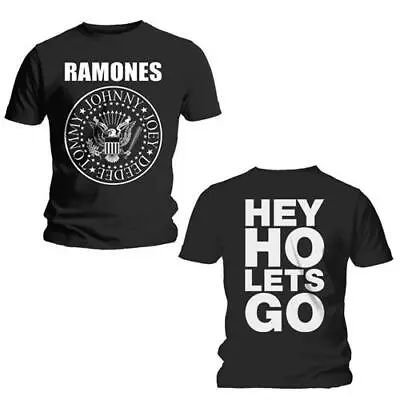 Buy The Ramones Hey Ho Lets Go Official Merchandise T-shirt M/L/XL/2XL New • 21.58£