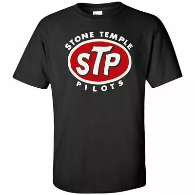 Buy Stone Temple Pilots STP Logo T Shirt Mens Vintage Style Retro Rock Band Tee New • 15.16£
