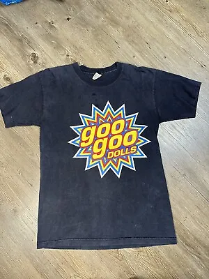 Buy Vintage 1987 GEM Goo Goo Dolls Band Tour Shirt Size Large • 42£