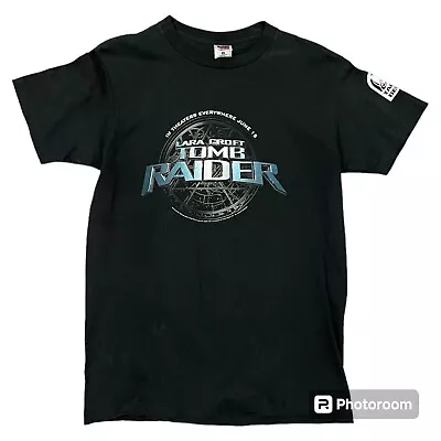 Buy VTG 2001 Lara Croft Tomb Raider Movie Promo Shirt Angelina Jolie Taco Bell Sz M • 56.01£