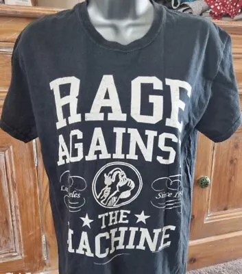 Buy Rage Against The Machine T Shirt Rock Metal Band Merch Tee Size Small Black • 15.30£