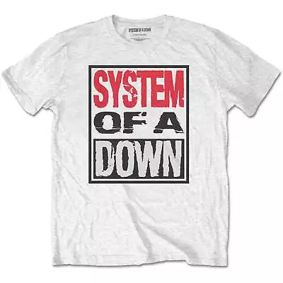 Buy System Of A Down Unisex T-Shirt: Triple Stack Box OFFICIAL NEW  • 16.63£