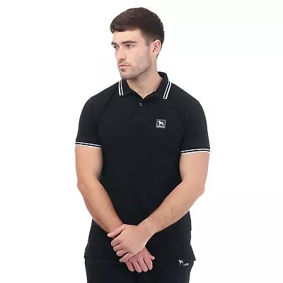 Buy Men's T-Shirt One True Saxon Dixon Short Sleeve Polo Shirt In Black • 19.99£