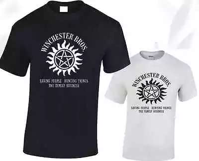 Buy Winchester Brothers Mens T Shirt Supernatural Winchester Brothers Devil Cult Top • 8.99£