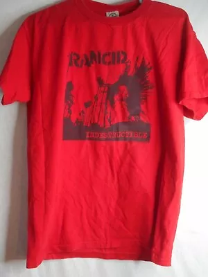 Buy 2003 Red Black Rancid Indestructible Graphic T-Shirt Sz M Cotton Delta ProWeight • 46.67£