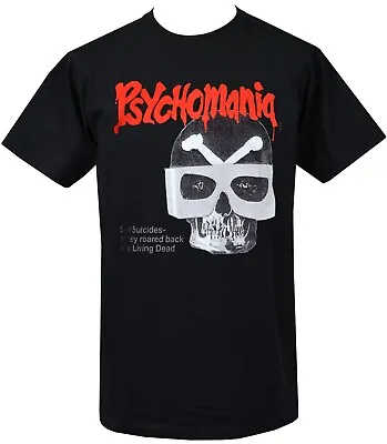 Buy Psychomania Men's Horror T-Shirt Death Wheelers 70's Biker Halloween B-Movie • 22.50£