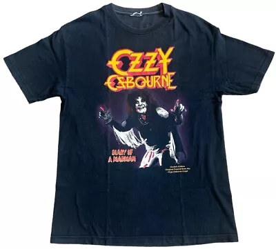 Buy Ozzy Osbourne Diary Of A Mad Man Limited Edition Official Reprint T Shirt L • 60£