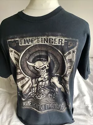 Buy Five Finger Death Punch ‘Mercenary’ Band T Shirt,Gildan-UK-L,Black,GC. • 15.99£
