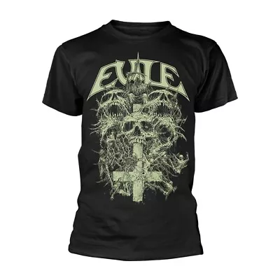 Buy EVILE RIDDICK SKULL T-Shirt Medium BLACK • 15.30£