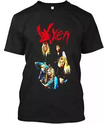 Buy Vixen American Rock Band Glam Metal Music Vintage Logo T-Shirt S-5XL • 18.66£