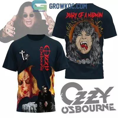 Buy Ozzy Osbourne Diary Of A Madman Fan Hoodie T-Shirt • 25.15£