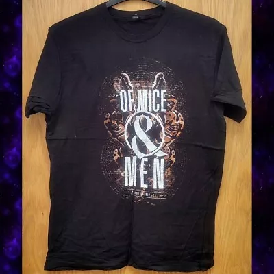 Buy Of Mice And Men Graphic T-Shirt Snakes | Mens L • 22.50£