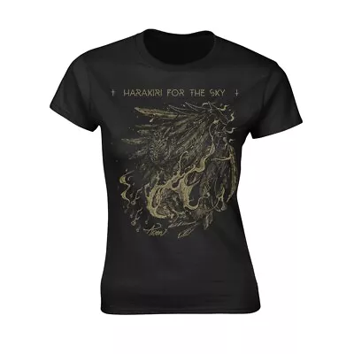 Buy HARAKIRI FOR THE SKY GOLD OWL (GIRLIE) T-Shirt, Girlie  Womens: 14 BLACK • 21.93£