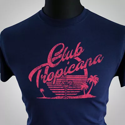 Buy Club Tropicana T Shirt Retro 80's Party Pop Ibiza Holiday Summer Cool Blue • 13.99£