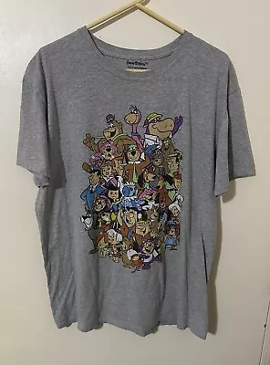 Buy Hanna Barbera T Shirt Unisex Size XL Color Gray  • 13.07£