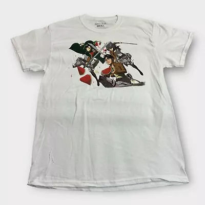 Buy Attack On Titan Graphic T-Shirt Adult Size Medium • 9.08£
