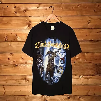 Buy 1995 Blind Guardian Japan Tour Screen Stars Band T Shirt Tee 90s Vintage Black L • 59.99£