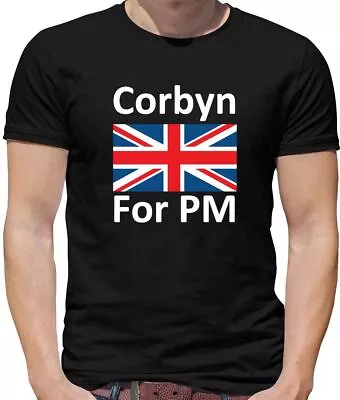 Buy Corbyn For PM - Mens T-Shirt - Jeremy Labour Election Prime Minister Vote • 13.95£