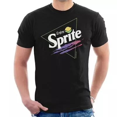 Buy Sprite Enjoy Logo Triangle Aesthetic Men's T-Shirt • 17.95£