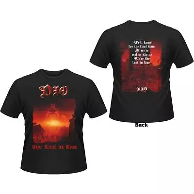 Buy Dio - T-Shirts - Small - Short Sleeves - Last In Line - N500z • 16.04£