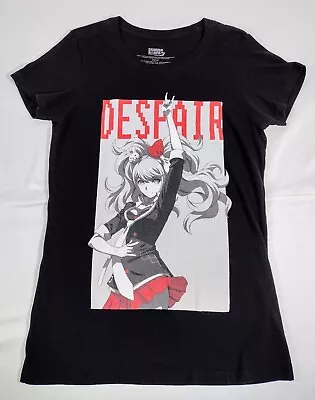 Buy Danganronpa 3 Despair T-shirt Junko Enoshima Anime Women's Size Medium Black • 13.99£