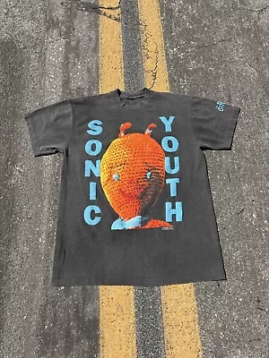 Buy Vintage 1992 Sonic Youth Band Dirty Alien T-Shirt Sz (L) 90s Alt. Grunge Nirvana • 765.55£