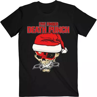 Buy Five Finger Death Punch Unisex T-Shirt: Santa Knucklehead (XX-Large) • 17.95£