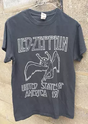 Buy Led Zeppelin Usa 1977 Womens T-shirt Size Uk Small. • 13.99£