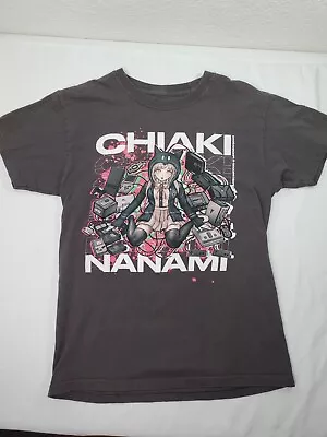 Buy Danganronpa 2: Goodbye Despair Chiaki Nanami Anime Gray T-Shirt Size XS • 12.09£