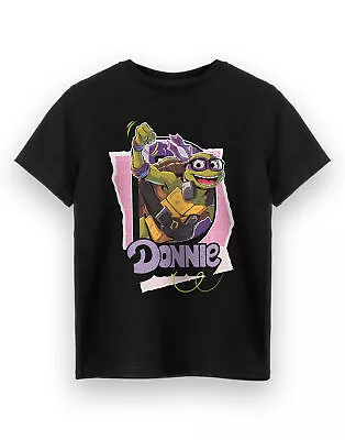 Buy Teenage Mutant Ninja Turtles Black Donnie Short Sleeved T-Shirt (Boys) • 10.95£