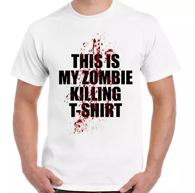 Buy Zombie T-Shirt This Is My Killing Mens Funny Halloween Walking Dead Fancy Dress • 9.94£