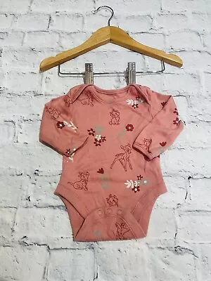 Buy Baby Girls 3-6 Clothes Cute Disney Bambi Vest Top *We Combine Postage* • 2.99£