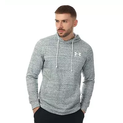 Buy Men's Hoodie Under Armour UA Rival Terry Pullover In Grey • 37.99£