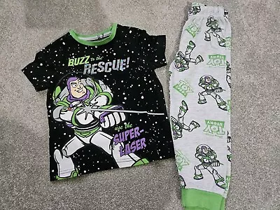 Buy Buzz Lightyear Toy Story 2 Piece Pyjama Set Pjs Nightwear Disney • 2.99£